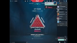 IRON TO IMMORTAL  ASCENDANT LOBBY 18 Plus Rank Push VALORANT LIVESTREAM Mumbai server [upl. by Lovato]