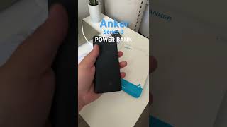 ANKER  Power Bank Model A1245 10000 Mah 4k unboxing anker fyp powerbank [upl. by Llertnauq627]