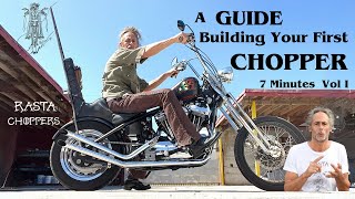 A Guide to Building Your First Chopper  Harley Davidson  1200cc [upl. by Nonnah]