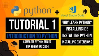 Python Tutorial for Beginners  Part 1 🚀 [upl. by Goldner505]