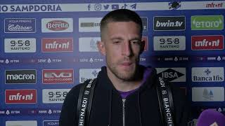 Cristiano Biraghi dopo Samp  Fiorentina [upl. by Ailil]