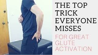 How to activate the glutes  the most overlooked thing you MUST do [upl. by Hnacogn]