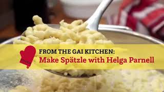 Make Spaetzle with Helga [upl. by Oremoh]