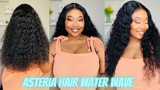 ASTERIA HD LACE WATER WAVE 5x5 WIG 22 INCH 250 DENSITYHair review South African YouTuber [upl. by Sonya]