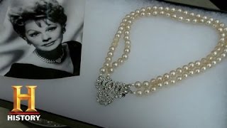 Pawn Stars Lucille Balls Necklace  History [upl. by Nauqan]