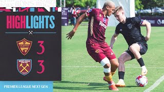 Stellenbosch FC 33 West Ham  Six Goals In Enthralling Draw  Premier League Next Generation Cup [upl. by Naoh]