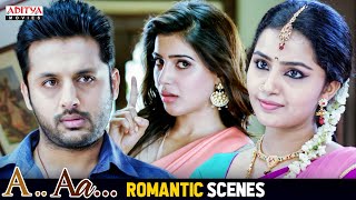 Nithiin amp Samantha Romantic Scenes  A Aa Movie  Anupama  Trivikram  Aditya Movies [upl. by Worrad]