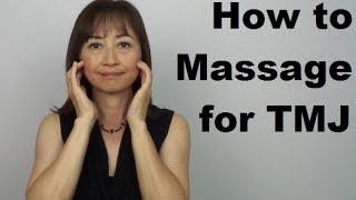 How to Massage for TMJ  Massage Monday 344 [upl. by Naziaf]