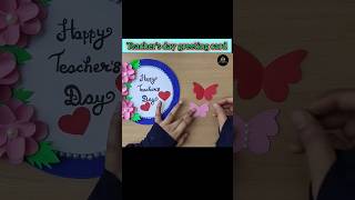 Diy teachers day greeting card surpriseshorts subscribe [upl. by Wiedmann219]