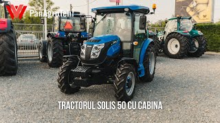 Prezentare tractor Solis S50 cu cabina [upl. by Aissila]