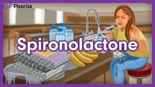 Spironolactone Mnemonic for Nursing NCLEX  Mechanism of Action PotassiumSparing Diuretics [upl. by Jaeger595]