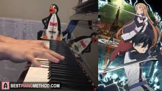 Sword Art Online The Movie Ordinal Scale  quotCatch The Momentquot  LiSa Piano Cover by Amosdoll [upl. by Nomra]