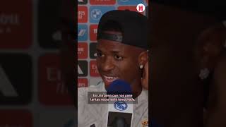 Vinicius quotEstoy triste por la lesión de Miliquot I MARCA [upl. by Buller]