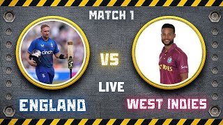 England vs West Indies Live Streaming  ODI Match  1 Live  Live Score [upl. by Nitsid]