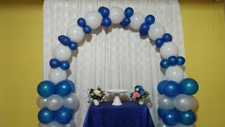 Balloon Arch Birthday Decor [upl. by Stanislaw]