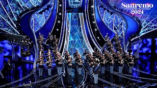 Sanremo 2024  Lapertura della serata finale [upl. by Kimmel]