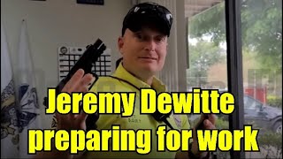 Jeremy Dewitte getting ready for another funeral escort  Express Edition [upl. by Dodds]