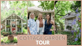 COTTAGE GARDEN TOUR  12 Acre All Garden amp Potting Sheds with Lady Butter Bug  FARMHOUSE LIVING [upl. by Silohcin80]