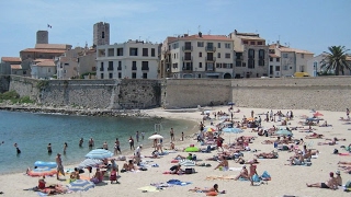 Antibes Beach France [upl. by Qooraf182]