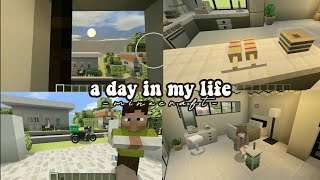 ✦ a day in my life  Minecraft [upl. by Ijan]