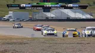 2014 Mazda Raceway Laguna Seca PCGTD Race Broadcast [upl. by Leirraj]