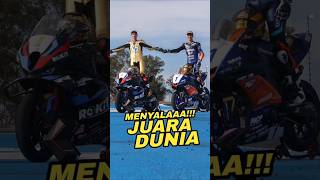 BEGINI RASANYA Punya Pembalap JAGO Aldi Satya Mahendra Juara Dunia WSSP 300 aldisatyamahendra wsbk [upl. by Hedaza]