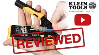 Klein Tools PassThru™ Ratcheting Cable Crimper amp Stripper VDV226 110 Review [upl. by Gaskin983]