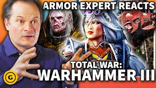 Historian amp Armor Expert Reacts to Total War Warhammer 3 [upl. by Adnerad]