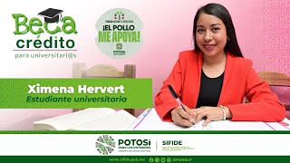 Historia de éxito del SIFIDE Ximena Hervert estudiante de licenciatura [upl. by Ira551]