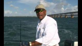 Florida Keys Flats Fishing  Tarpon Video 2 [upl. by Aecila]