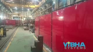 Welding Curtains for Metal Fabrication Welding Booth Area  VIBHA SYSTEMS call  8778727437 [upl. by Eelyram]