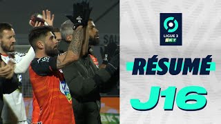 Résumé 16ème journée  Ligue 2 BKT  20232024 [upl. by Deadman]