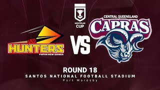 SP PNG Hunters vs Central Queensland Capras  Match Highlights  QRL Hostplus Cup  Round 18 [upl. by Corell34]