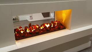 Dimplex Cassette 1000 Optimyst Electric Fire [upl. by Ahsat]