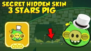 NEW SECRET HIDDEN SKIN  3 STARS PIG  Bad Piggies 231 [upl. by Ahseei915]