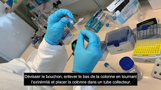 Biotinylation du réactif de capture [upl. by Risley]