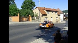 Tatra 603 at the ZbraslavJiloviste Hillclimb [upl. by Yduj341]