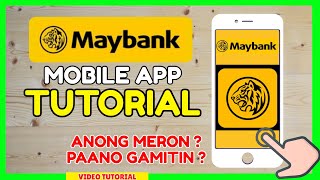 Maybank2u Mobile App Complete Tutorial and Features  Maybank Tutorial [upl. by Nirat]