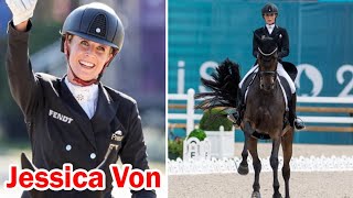 Paris Olympics 2024  Jessica Von Wins Gold Medal at Paris 2024 Olympics in dressage individual [upl. by Gustav252]