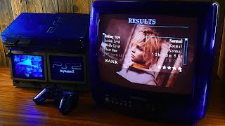 Silent Hill 3 PS2 Daewoo GB14C3BL CRT TV pt3 [upl. by Goeselt178]