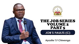 The Job Series Vol 2 Part 5Jobs Faults C Apostle TF Chiwenga  Sunday Service  11 August 2024 [upl. by Dermot]