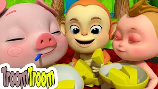 Yes Yes Vegetables Rhymes  Apples and Bananas Song  TroomTroom Kids Songs amp Nursery Rhymes [upl. by Herbst]