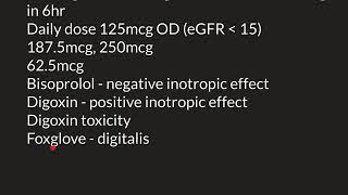 Digoxin Part 2 [upl. by Fergus]