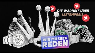 Rolex wir müssen reden Die Wahrheit über die WunschListe  259 [upl. by Hubing]