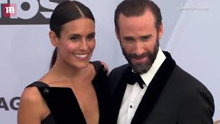 Joseph Fiennes and Maria Dolores Dieguez at 2019 SAG Awards [upl. by Carlynn]