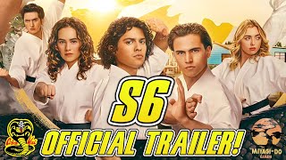 COBRA KAI SEASON 6 LIVE OFFICIAL TRAILER REACTION [upl. by Narih]