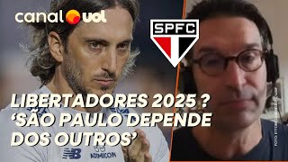 SÃO PAULO NA LIBERTADORES EM 2025 TIME DEPENDE MAIS DOS OUTROS DO QUE DELE MESMO DIZ ARNALDO [upl. by Lairbag]