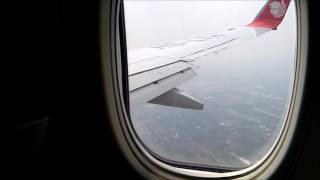 Krabi KBV to Bangkok DMK Flight Thai Lion Air 737900ER [upl. by Aillil]