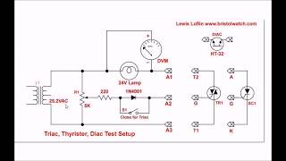 How to Check SCRs and Triacs  Simple Circuit Part 1 [upl. by Janeczka]