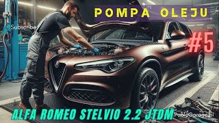 5 Wieczorny VLOG  Alfa Romeo Stelvio 22 JTDm i problem z ciśnieniem oleju w silniku alfaromeo [upl. by Themis]